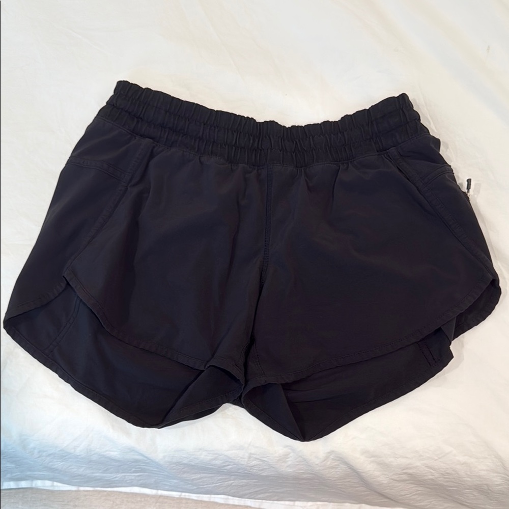 Lululemon Athletica Black Athletic Shorts Lightweight Performance